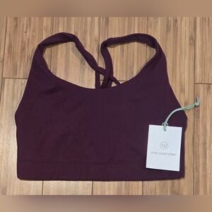 We Wander Women's Plum Sports Bra